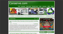 Desktop Screenshot of conserve.com