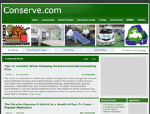 Tablet Screenshot of conserve.com